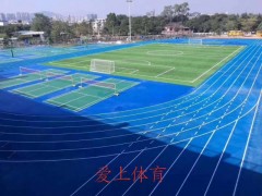 特價(jià)塑膠跑道就在愛上體育 跑道材料